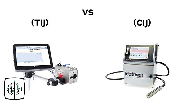 تفاوت بین پرینترهای صنعتی CIJ و TIJ در چیست؟